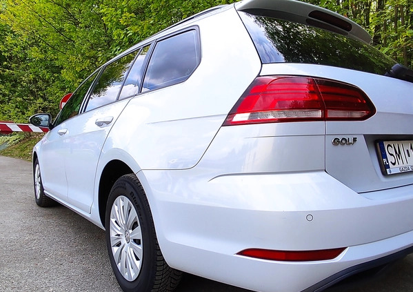 Volkswagen Golf cena 49990 przebieg: 153000, rok produkcji 2017 z Wolbrom małe 529